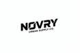 streetwear Black Novry logo white background